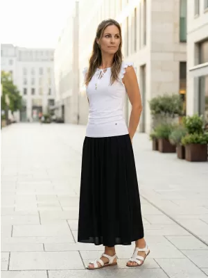 Damen-T-Shirt KIXMI NAILA WEIß