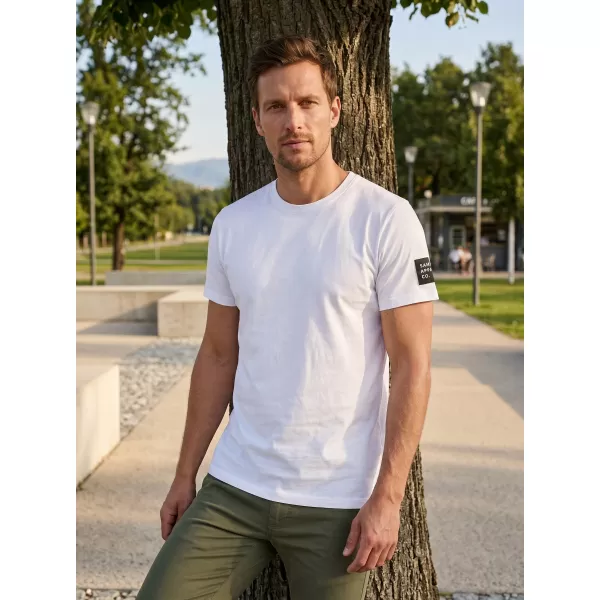  Herren-T-Shirt mit kurzen Ärmeln SAM 73 FREDDIE MT 791 WEIß 
