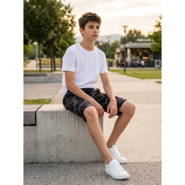  Shorts für Jungen SAM 73 SPENCER BS 534 SCHWARZ 