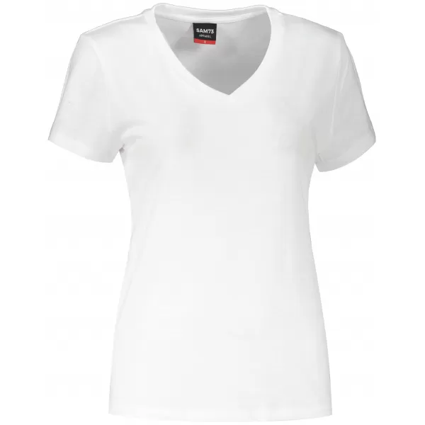  Damen-T-Shirt mit kurzen Ärmeln SAM 73 CLAUDIA WT 847 WEIß 