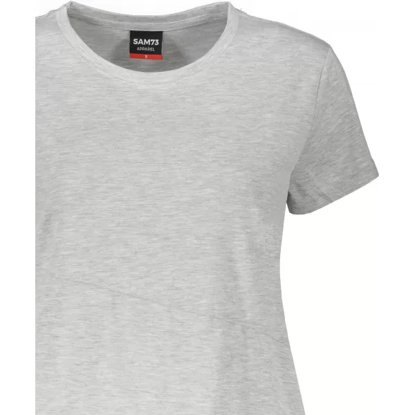  Damen-T-Shirt mit kurzen Ärmeln SAM 73 DOREEN WT 860 HELLGRAU 