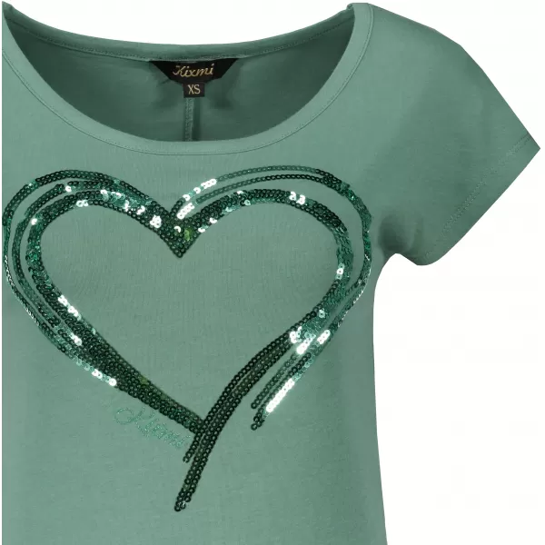  Damen-T-Shirt KIXMI NANETTE GRÜN 