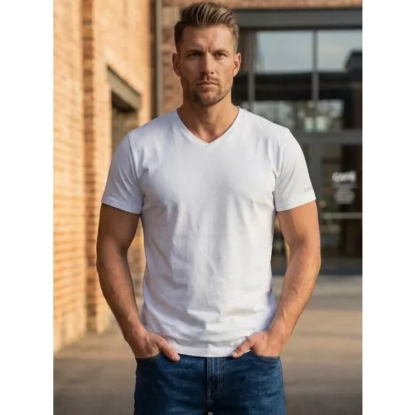  Herren-T-Shirt mit kurzen Ärmeln SAM 73 LEONARD MT 793 WEIß 