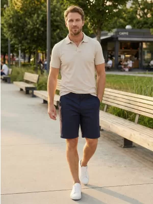 Herrenshorts KIXMI NUMEN DUNKELBLAU