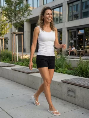 Damen-Tanktop KIXMI NAKEA WEIß