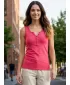 Damen-Tanktop SAM 73 INDIA WT 838 LEUCHTEND ROSA
