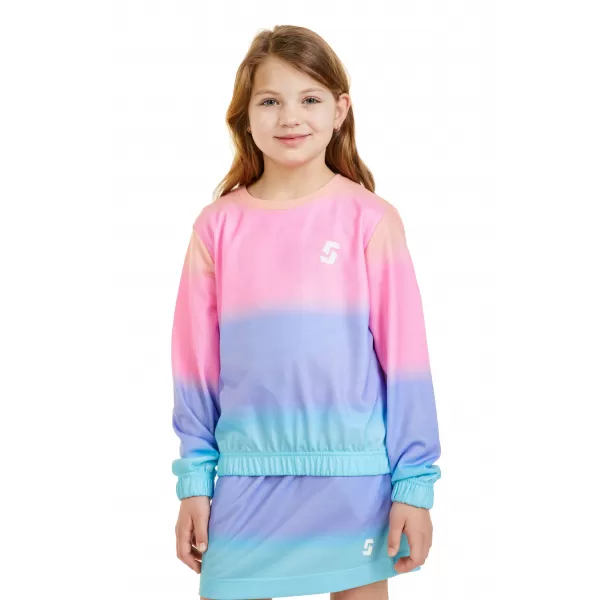  Sweatshirt für Mädchen SAM 73 DOMINIQUE GM 532 ROSA 