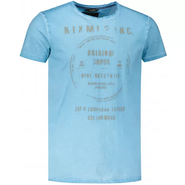  Herren-T-Shirt KIXMI NAVIN BLAU 