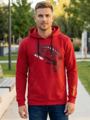 Herren-Sweatshirt ALTISPORT ALM017AL304 ROT