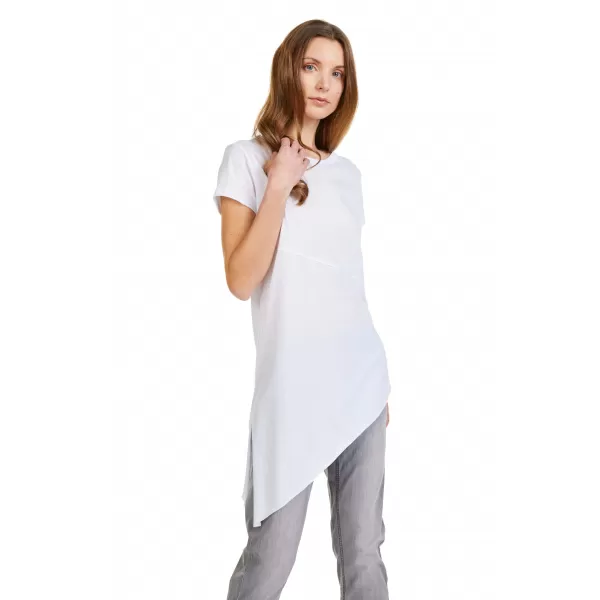  Damen-T-Shirt mit kurzen Ärmeln SAM 73 DOREEN WT 860 WEIß 