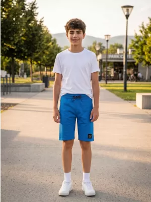 Shorts für Jungen SAM 73 SAF BS 538 LEUCHTEND BLAU