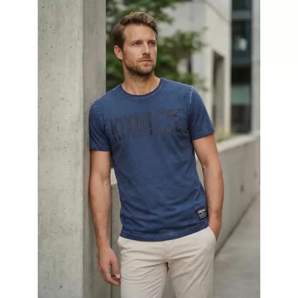  Herren-T-Shirt KIXMI NARSEY DUNKELBLAU 