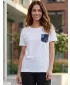 Damen-T-Shirt mit kurzen Ärmeln SAM 73 MARIE WT 848 WEIß