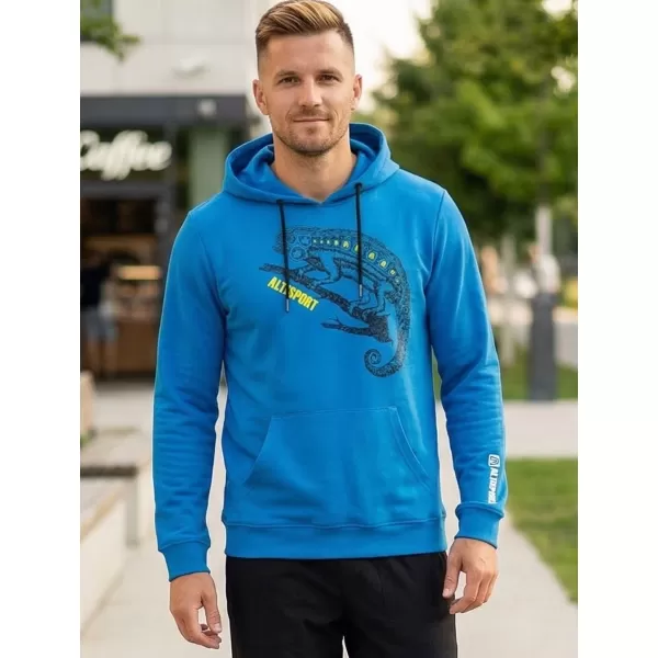  Herren-Sweatshirt ALTISPORT ALM017AL304 BLAU 