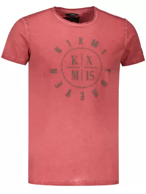 Herren-T-Shirt KIXMI NADIR BURGUND
