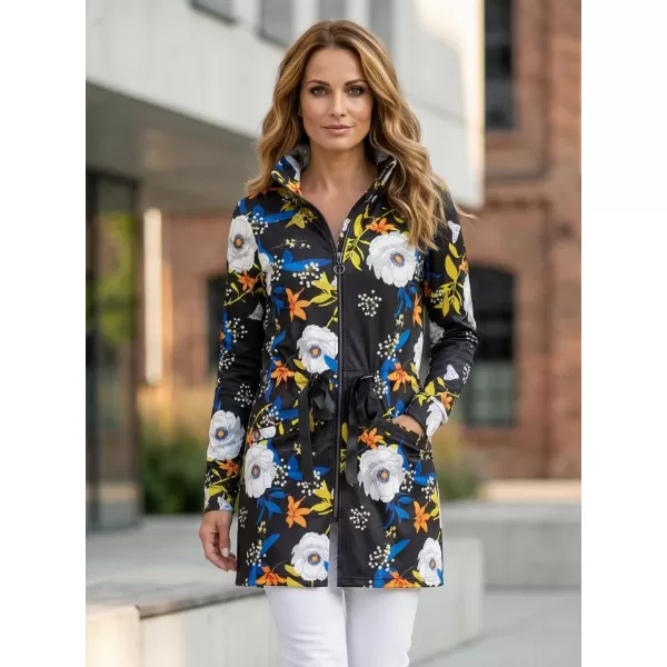  Damen-Sweatshirt KIXMI NURIS SCHWARZER DRUCK 
