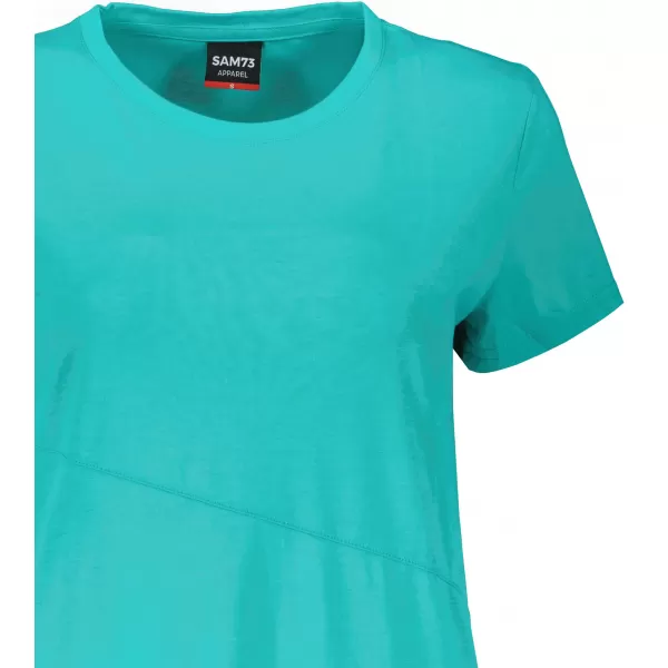  Frauen t -Shirt mit kurzen Ärmeln SAM 73 DOREEN WT 860 NEON 