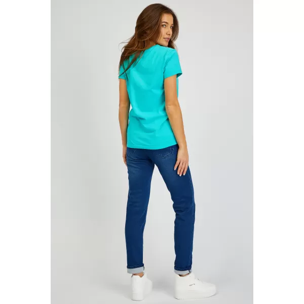  Damen-T-Shirt mit kurzen Ärmeln SAM 73 RENÉE WT 842 NEONGRÜN 