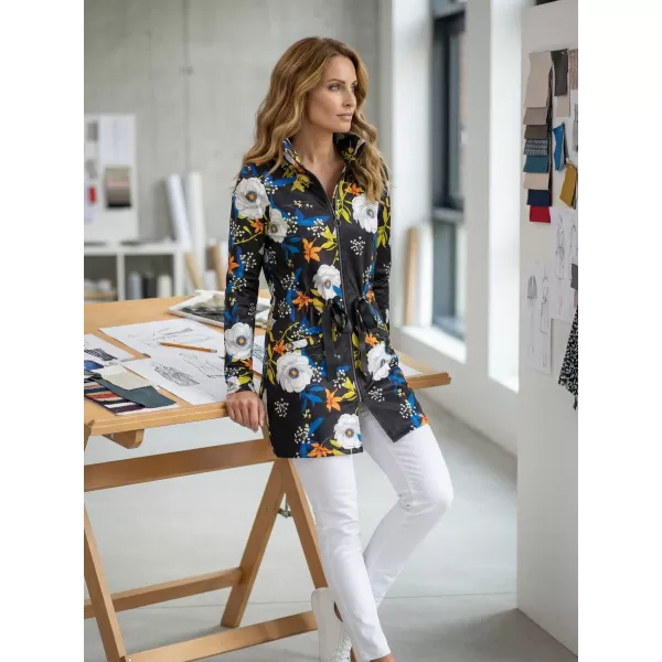  Damen-Sweatshirt KIXMI NURIS SCHWARZER DRUCK 