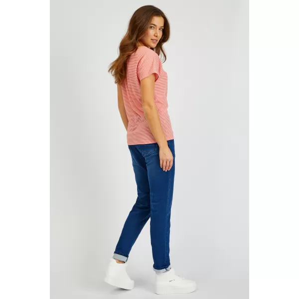  Damen-T-Shirt mit kurzen Ärmeln SAM 73 CELESTE WT 852 HELLORANGE 