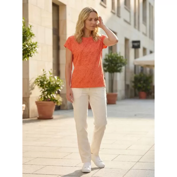  Damen-T-Shirt mit kurzen Ärmeln SAM 73 VERONICA WT 843 HELLORANGE 