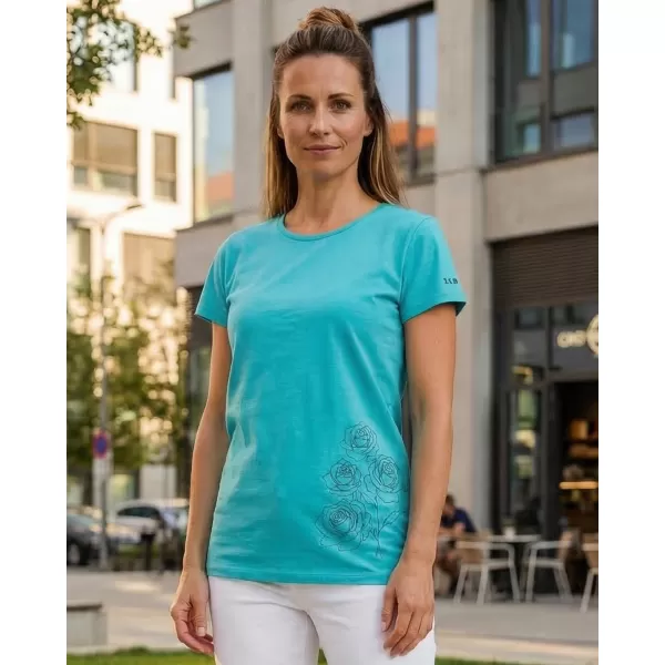  Damen-T-Shirt mit kurzen Ärmeln SAM 73 BETHANY WT 846 NEONGRÜN 