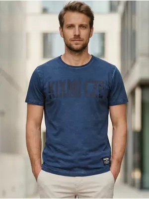 Herren-T-Shirt KIXMI NARSEY DUNKELBLAU