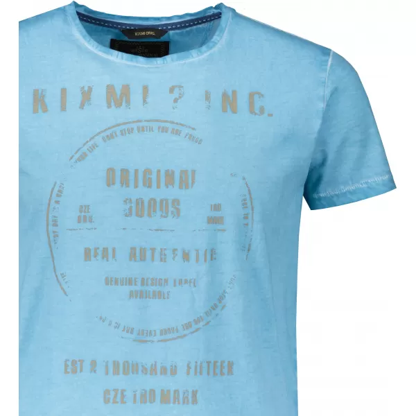  Herren-T-Shirt KIXMI NAVIN BLAU 