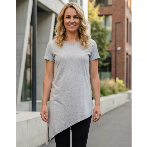  Damen-T-Shirt mit kurzen Ärmeln SAM 73 DOREEN WT 860 HELLGRAU 