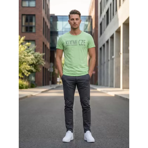  Herren-T-Shirt KIXMI NARSEY GRÜN 
