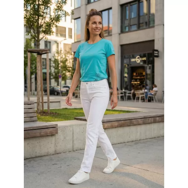  Damen-T-Shirt mit kurzen Ärmeln SAM 73 BETHANY WT 846 NEONGRÜN 
