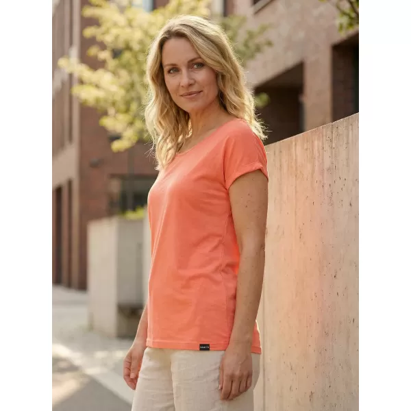  Damen-T-Shirt mit kurzen Ärmeln SAM 73 ELVIRA WT 857 HELLORANGE 