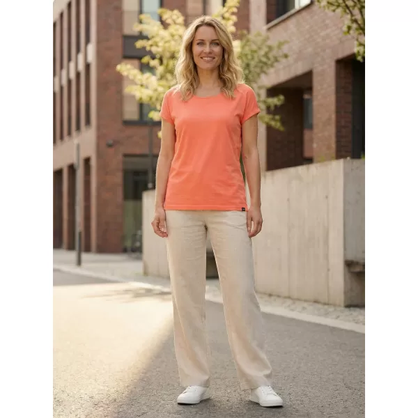  Damen-T-Shirt mit kurzen Ärmeln SAM 73 ELVIRA WT 857 HELLORANGE 