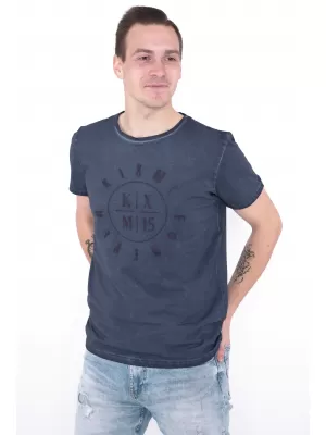 Herren-T-Shirt KIXMI NADIR DUNKELBLAU