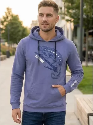 Herren-Sweatshirt ALTISPORT ALM017AL304 DENIM