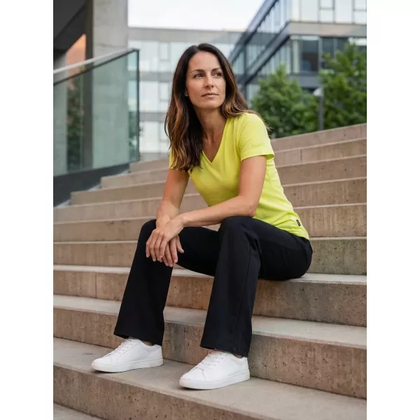  Damen-T-Shirt mit kurzen Ärmeln SAM 73 CLAUDIA WT 847 HELLGELB 