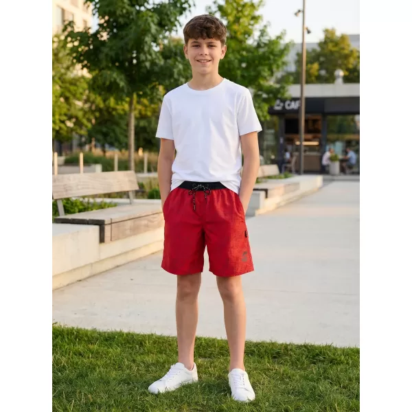 Badeshorts für Jungen SAM 73 DOMINIC BS 540 ROT 