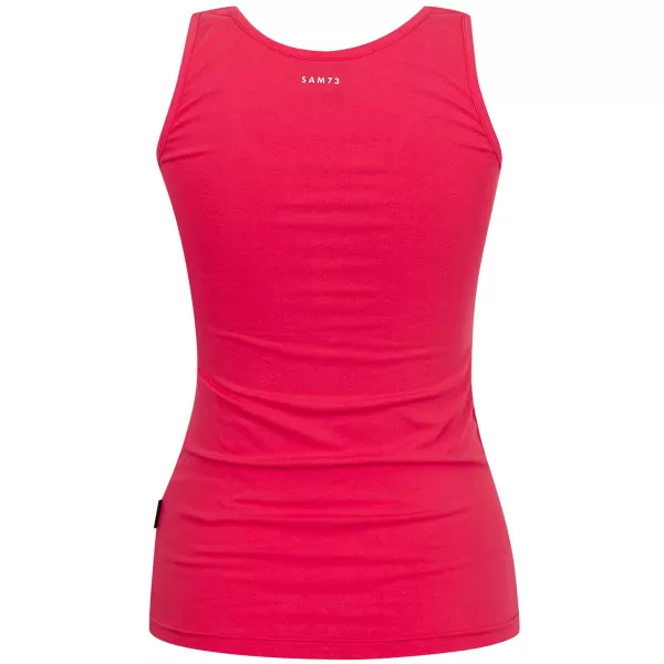  Damen-Tanktop SAM 73 INDIA WT 838 LEUCHTEND ROSA 