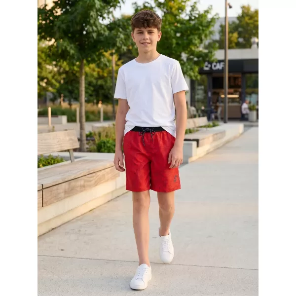  Badeshorts für Jungen SAM 73 DOMINIC BS 540 ROT 