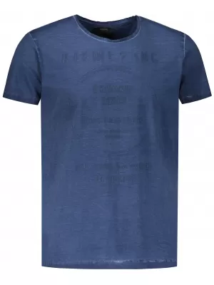 Herren-T-Shirt KIXMI NAVIN DUNKELBLAU