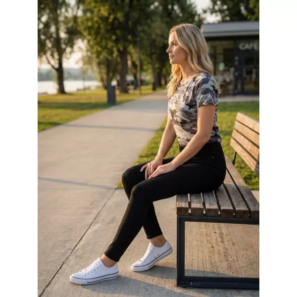  Frauen t -Shirt mit kurzen Ärmeln SAM 73 NORA WT 849 SCHWARZ 