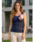 Damen-Tanktop KIXMI NAOMI DUNKELBLAU