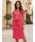 Kleid SAM 73 NATALIE WZ 803 LEUCHTEND ROSA