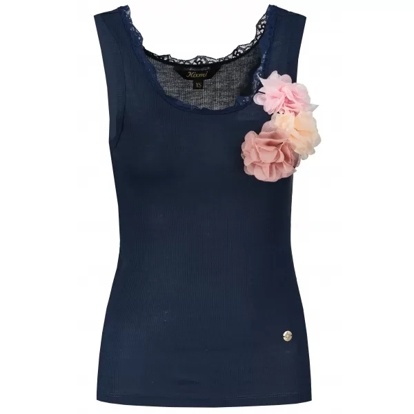  Damen-Tanktop KIXMI NAOMI DUNKELBLAU 