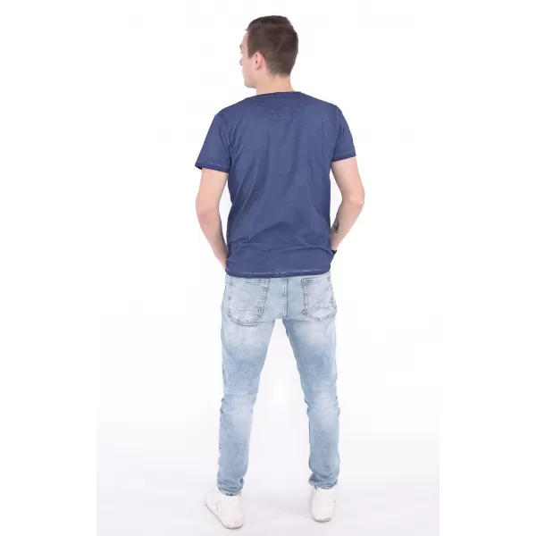  Herren-T-Shirt KIXMI NIREL DUNKELBLAU 