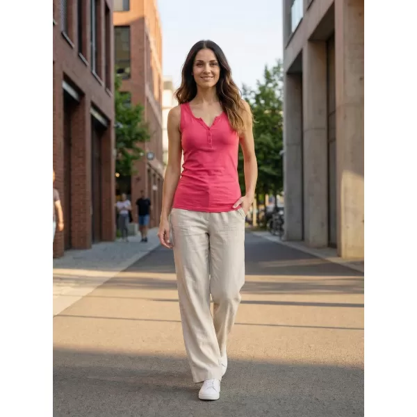  Damen-Tanktop SAM 73 INDIA WT 838 LEUCHTEND ROSA 