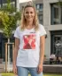 Damen-T-Shirt mit kurzen Ärmeln SAM 73 ILDA WT 855 WEIß