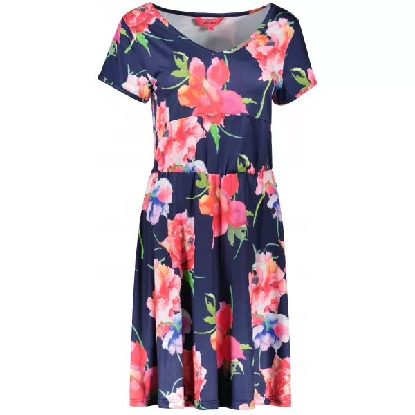  Kleid KIXMI NOLLIE DUNKELBLAU 