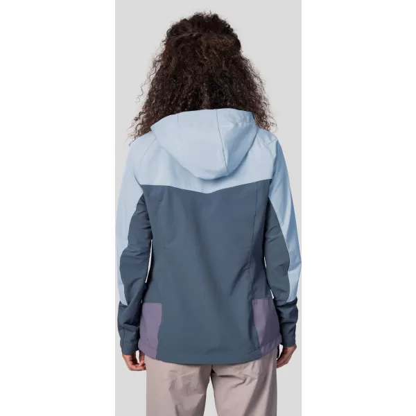  Softshelljacke für Damen HANNAH PULLA BLAUER NEBEL/HAI 