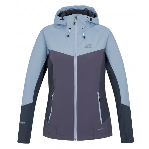  Softshelljacke für Damen HANNAH PULLA BLAUER NEBEL/HAI 